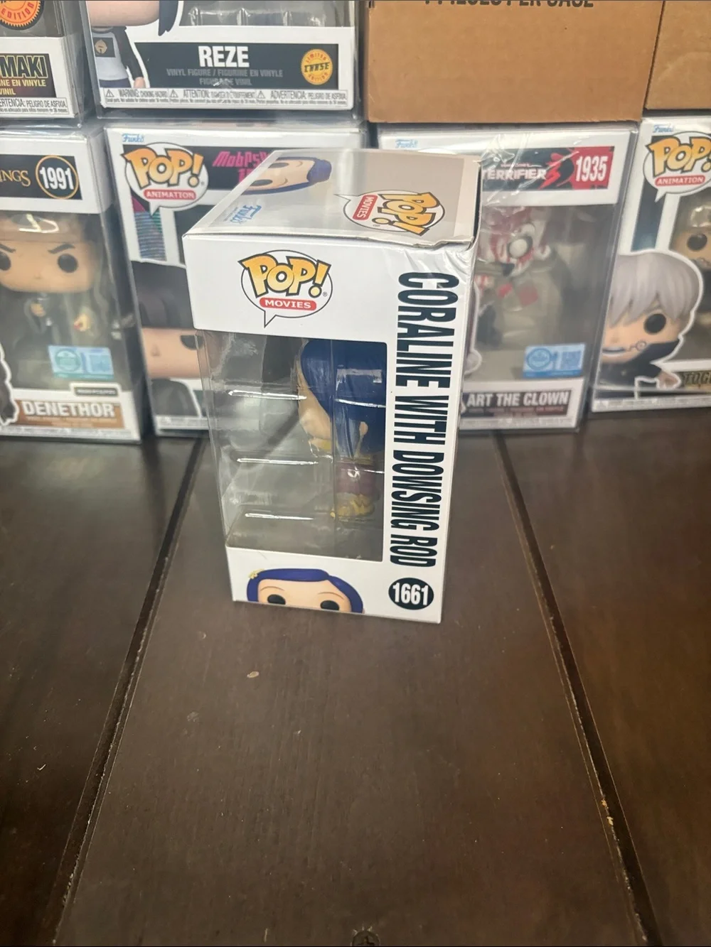 Funko Coraline Pop! Vinyl Figure - Blue Hair, Yellow Outfit